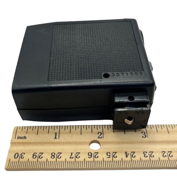 Vivitar 202 Flash Unit W/ Manual Settings For Classic Cameras 3" x 2.5" Blk 58i - Picture 3 of 5
